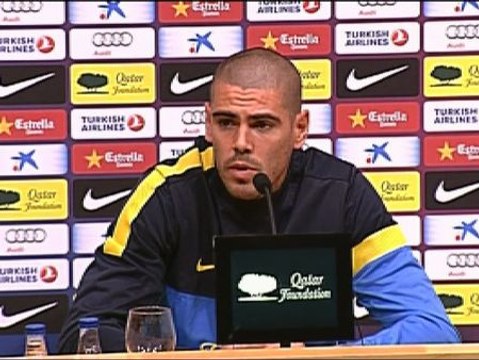 Valdés: Ser portero del Barça es una posición con mucha responsabilidad