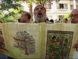 Intelectuales egipcios protestan en el Ministerio de Cultura contra los Hermanos Musulmanes