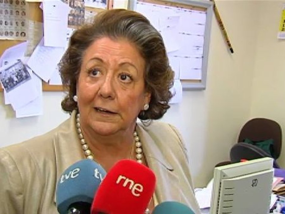 Rita Barberá, tranquila ante su posible imputación en el caso Noos