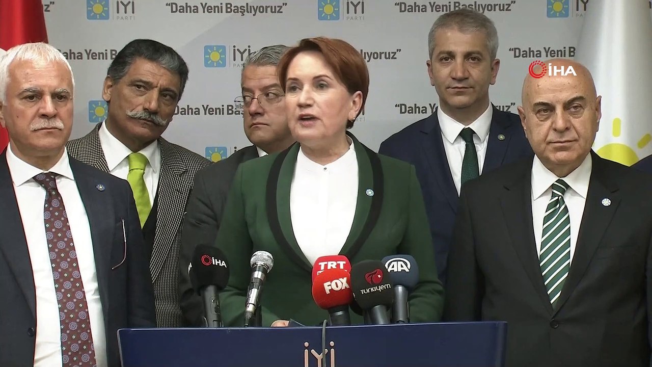 İYİ Parti Genel Başkanı Akşener: “Millet İttifakı, milletin duygularına tercüman olarak, başarılı bir sonuç aldı”