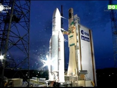 Europa envía el cohete más pesado de la historia para abastecer a la Estación Espacial Internacional (ISS)