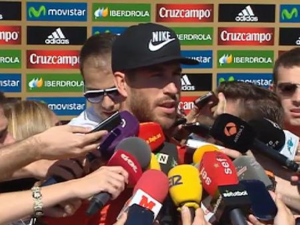 Sergio Ramos: "Me gustan los grandes entrenadores y Carlo Ancelotti es uno de ellos"