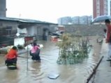 La lluvias torrenciales afectan seriamente a casi toda China