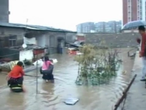 La lluvias torrenciales afectan seriamente a casi toda China