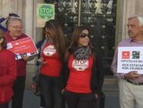 Nuevas protestas de la PAH contra las claúsulas abusivas de las hipotecas