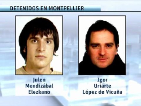 Detenidos seis presuntos etarras en Francia