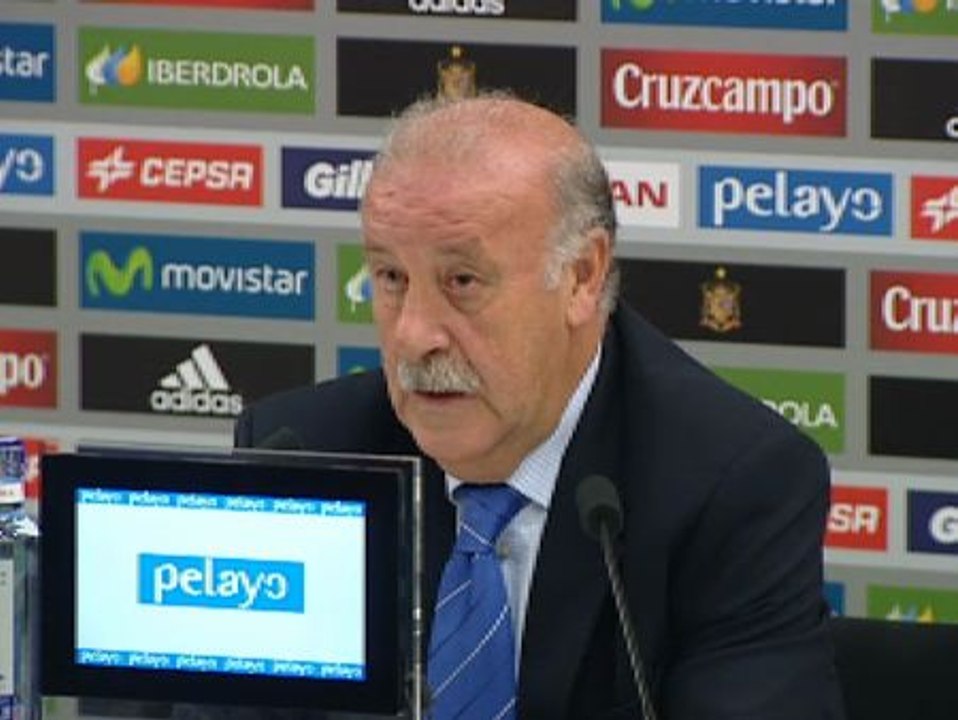 Del Bosque: "Es imposible meter a todos los que han hecho méritos"