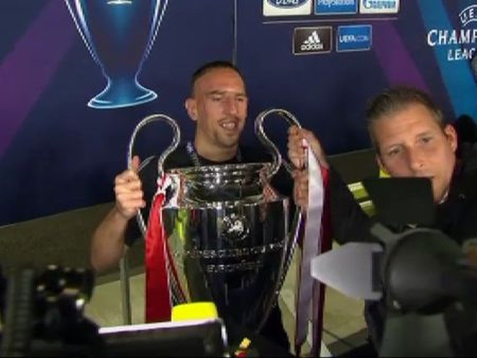 Franck Ribèry: "Estoy muy, muy feliz por todo el equipo"