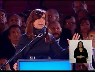 Cristina Fernández: "No soy eterna, lo he dicho muchas veces, tampoco lo quiero ser"