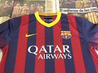 El Barça lucirá la &#039;senyera&#039; en la segunda equipación