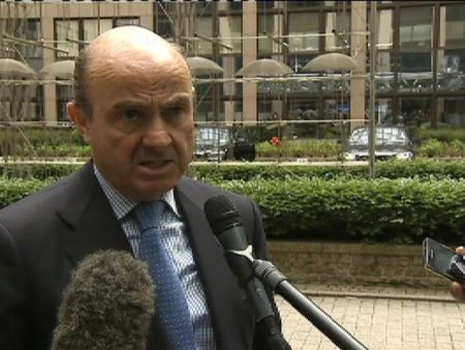 Luis de Guindos confía en que la Comisión reconocerá el esfuerzo del gobierno español