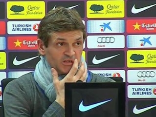 Vilanova: "Este equipo no necesita grandes cambios"