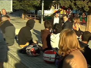 &#039;Escrache lingüístico&#039; contra el presidente de Ciutadans, Albert Rivera