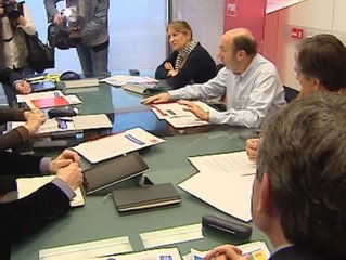 Rubalcaba reune a su equipo económico en Ferraz