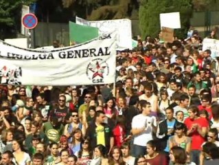 Huelga general del Educación