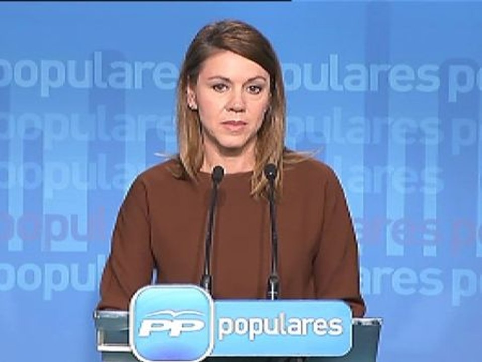 Cospedal espera que la Justicia "ventile" el caso Bárcenas