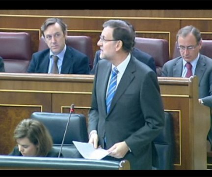 Rajoy admite que el PP está en contra de la iniciativa popular contra los desahucios