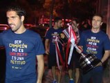 El Atlético de Madrid ya luce la Copa
