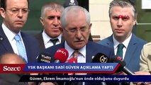 YSK Başkanı Güven: Ekrem İmamoğlu önde