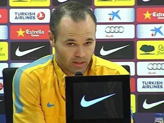 Iniesta: "Es injusto hablar de fin de ciclo"