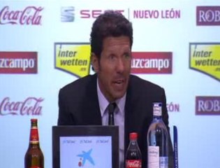 Simeone resalta la victoria en un campo tan complicado como el Pizjuán