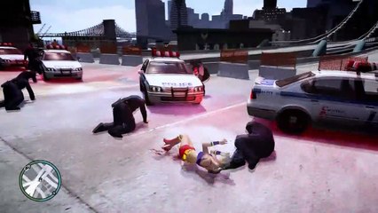 SUPERGIRL VS LOBO - EPIC BATTLE - GTA IV