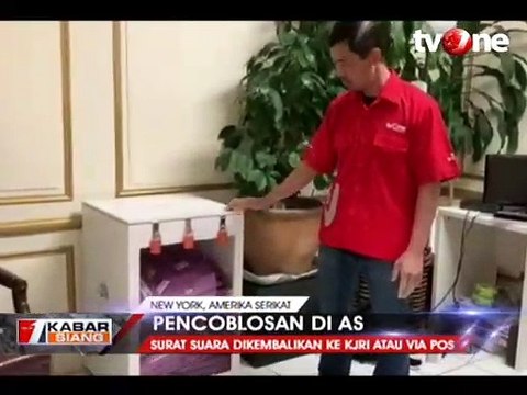 WNI di Amerika Serikat Sudah Bisa Nyoblos