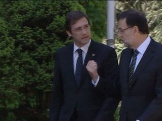 Rajoy y Passos Coelho se reúnen en La Moncloa