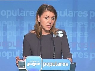 Cospedal: "No temo un estallido social"