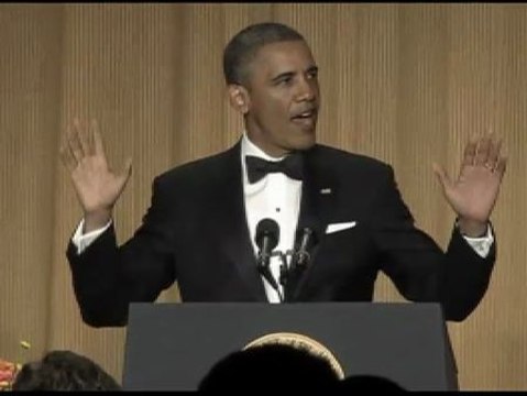 Obama, todo un showman en su quinta cena anual de corresponsales de la Casa Blanca