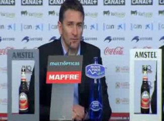 Montanier: "Hemos estado más cerca de ganar que de perder"