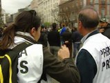 Chaleco y casco para los periodistas en la cobertura del 'asedio' al Congreso