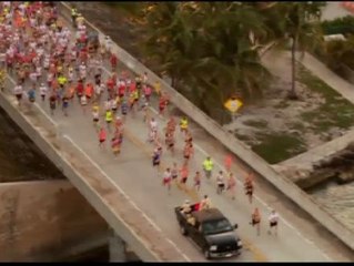 Sudando la gota gorda en el Puente de las Siete Millas