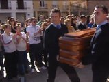 Dolorosa despedida a los dos hermanos y su abuela asesinados en Ciudad Real