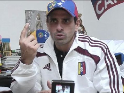 Capriles acusa a Maduro de incitar la violencia para ocultar el fraude electoral