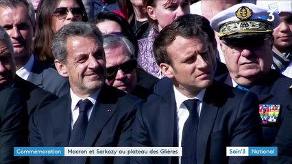 Macron et Sarkozy ont rendu hommage ensemble à la Résistance en Haute-Savoie