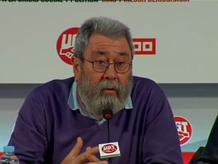 Méndez: "La cifra de paro es el exponente claro y dramático del fracaso de las políticas de ajuste"