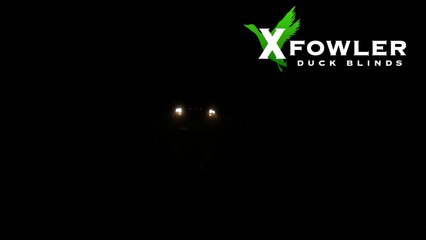 X Fowler Duck Blinds - Geese in the Fog - Duck Blinds California