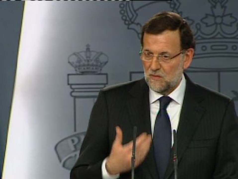 Rajoy: "Una gran mayoría de españoles sigue apoyando a la Monarquía"