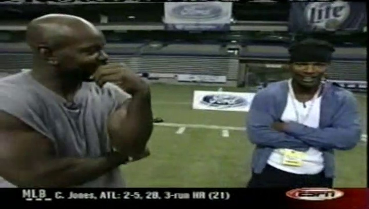 2002 Emmitt Smith Interview w/Jamie Foxx