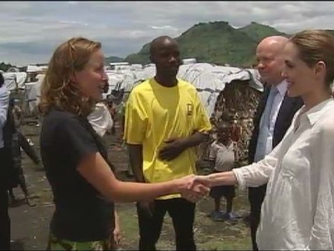 Angelina Jolie, contra las violaciones en Ruanda
