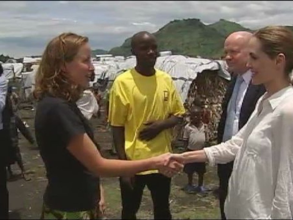 Angelina Jolie, contra las violaciones en Ruanda