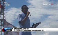 Kampanye di Palopo, Sandiaga Janji Tingkatkan Kesejahteraan Tenaga Honorer