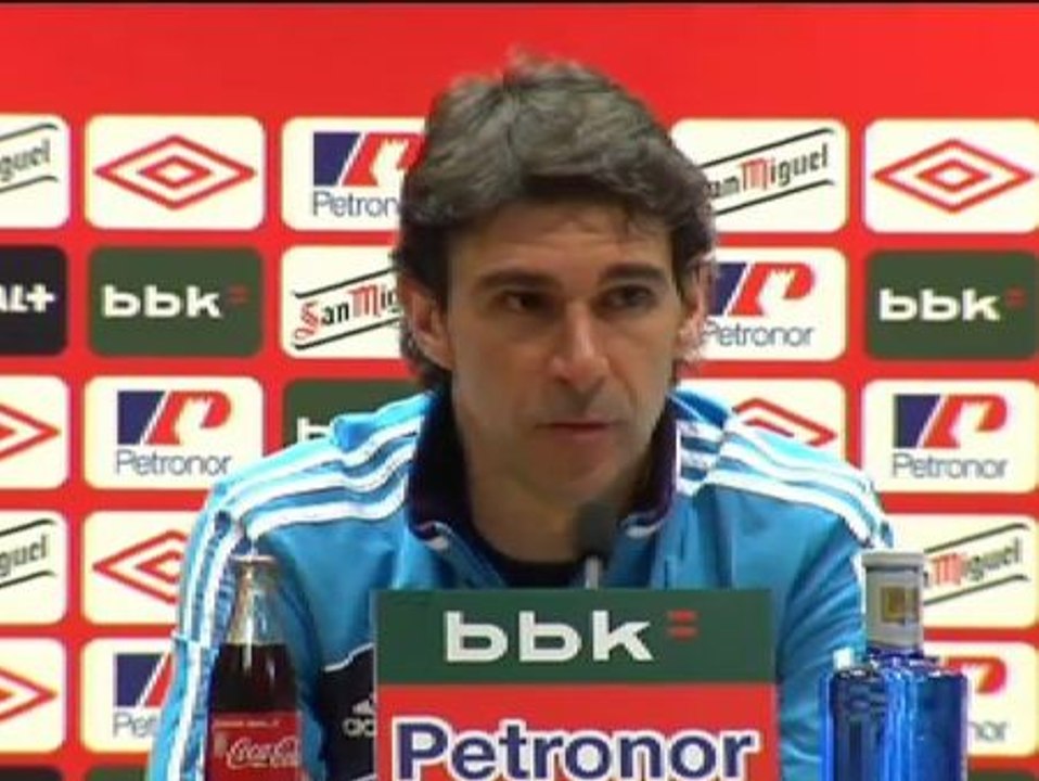 Karanka: "El fútbol es para hombres, y más en San Mamés"