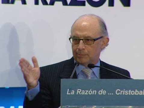 Cristóbal Montoro: El año 2013 será el último de la crisis