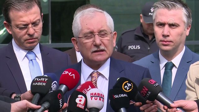 YSK Başkanı Güven: 'Ekrem İmamoğlu'nun 4 milyon 159 bin 650, Binali Bey'in 4 milyon 131 bin 761 oyu sisteme tanımlanmış vaziyette' - ANKARA