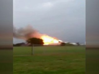 Así fue la explosión