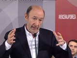 Rubalcaba propone crear un fondo de mil millones para luchar contra la pobreza