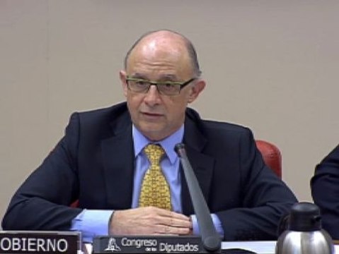 Moción socialista para reprobar a Montoro