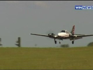 Aterrizaje de emergencia en Australia